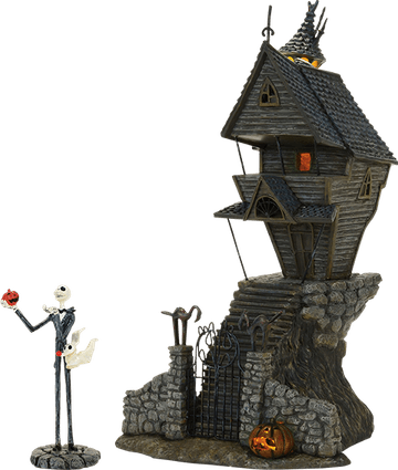 Halloween Village Houses PNG