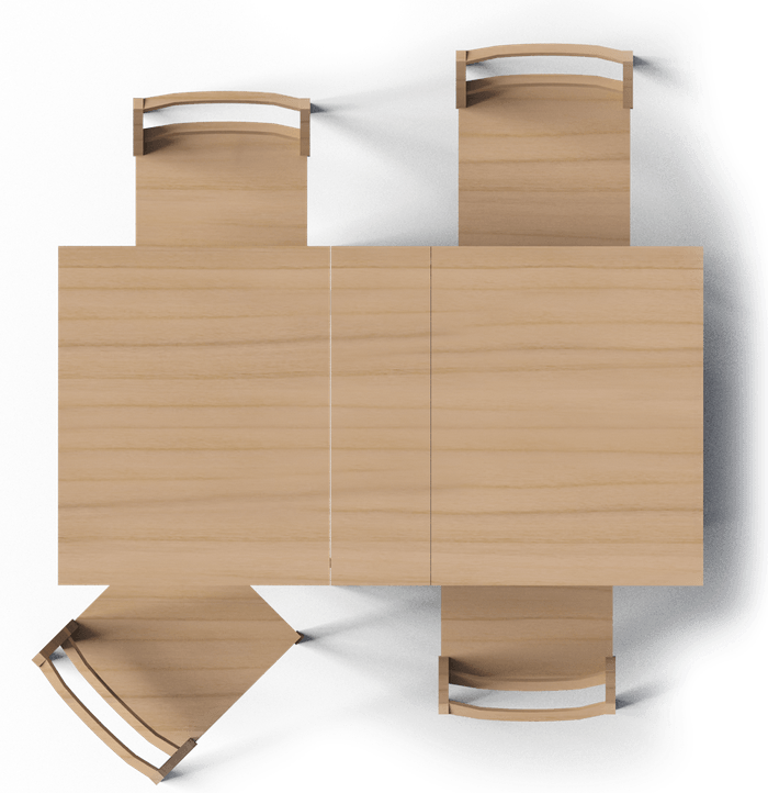 Chairs And Table PNG