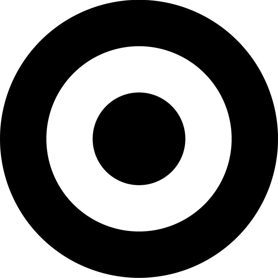 Black Target PNG