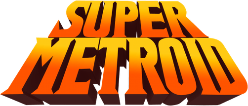 Super Metroid Logo PNG