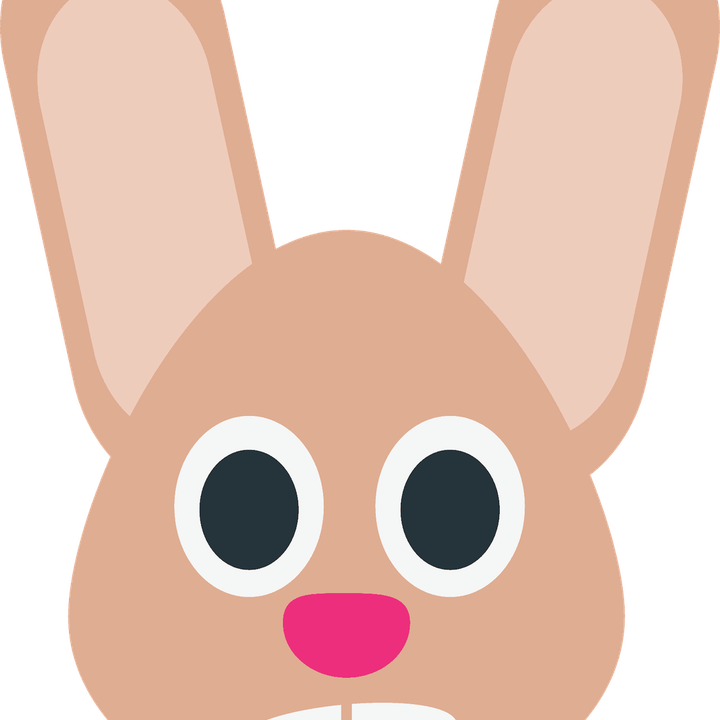 Bunny Emoji PNG