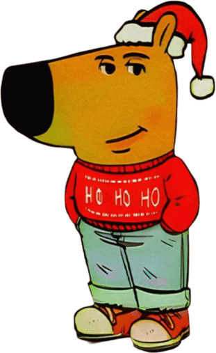 Chill Guy Dog PNG