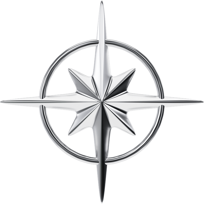 Chrome Star PNG