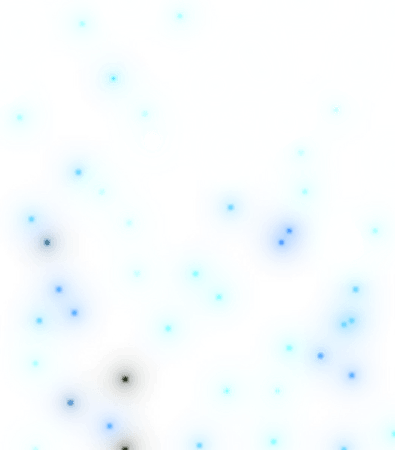 Blue Sparkles PNG