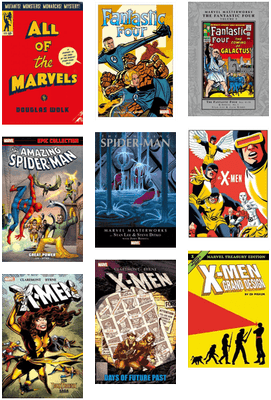 Marvel Comic Book PNG