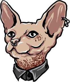 Gangster Cat PNG