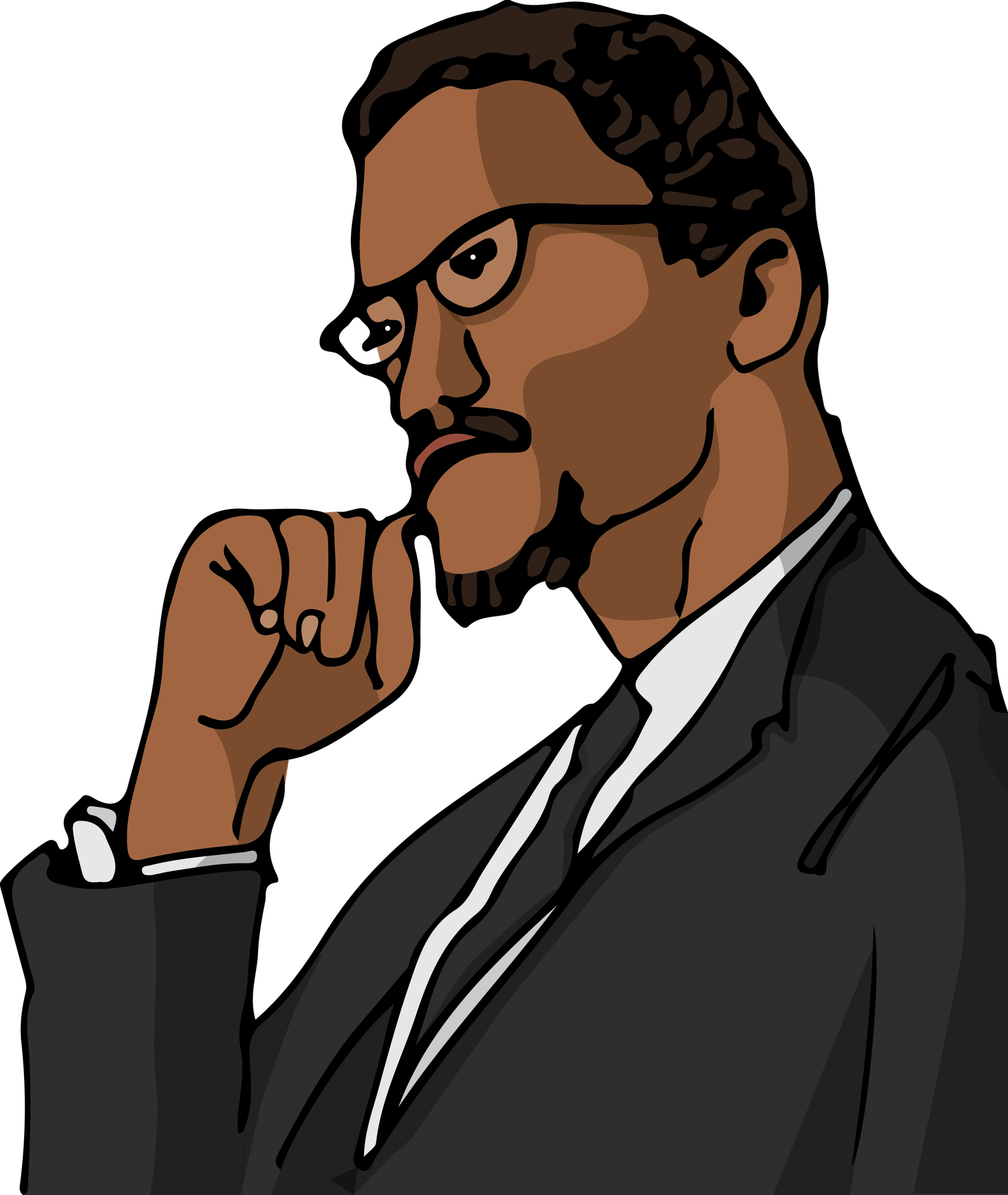 Malcolm X PNG