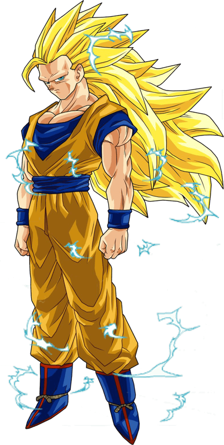 Super Saiyan 3 Goku PNG