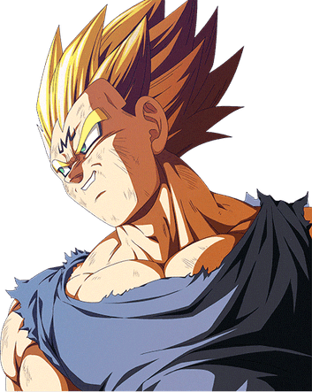 Majin Vegeta PNG