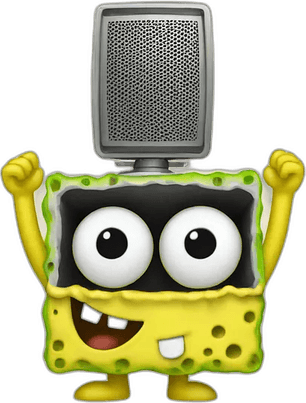 Spongebob Microphone PNG