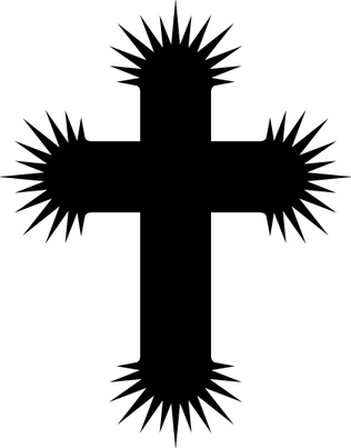 Sticker Cross PNG