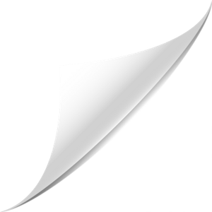 Corner Peeling Back PNG
