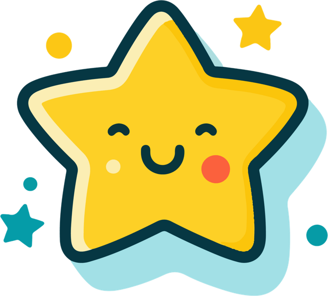 Kawaii Star PNG