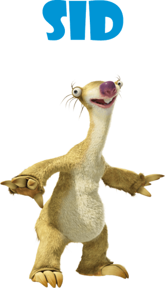 Ice Age Sid PNG