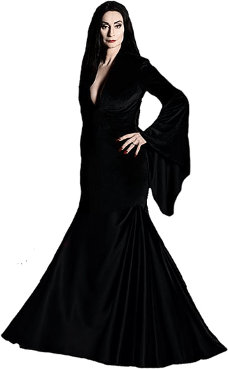 Morticia Addams PNG