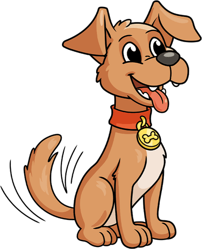 Happy Dog PNG