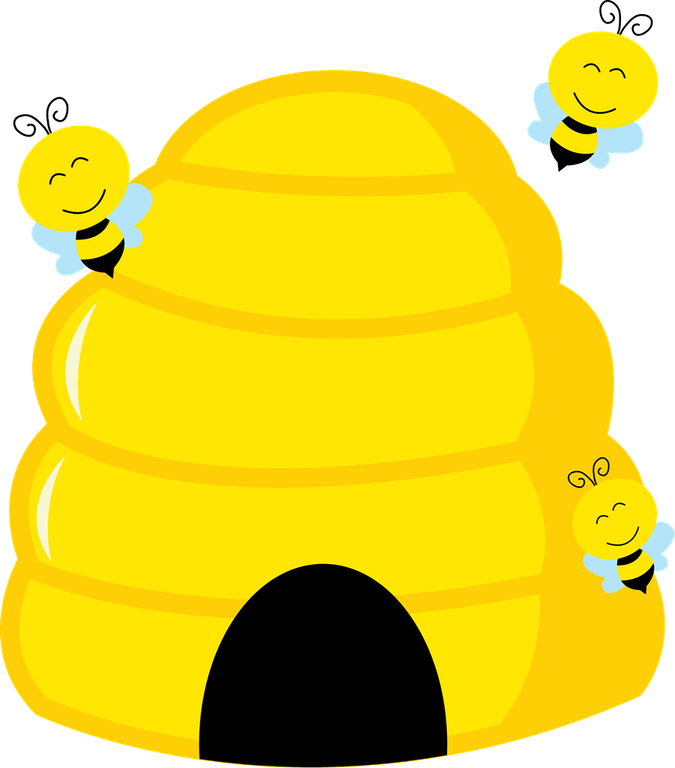 Beehive Cartoon PNG