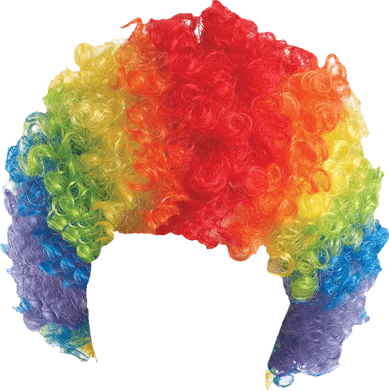 Clown Wig PNG