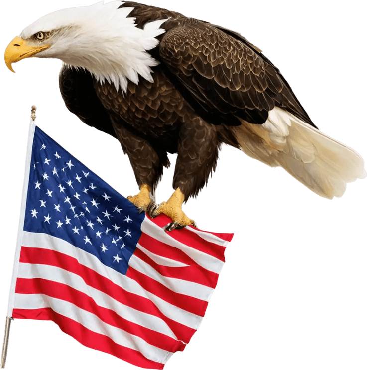Independence Day Bird PNG