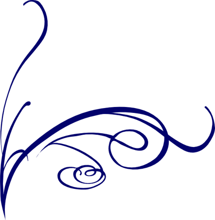 Decorative Line Blue PNG