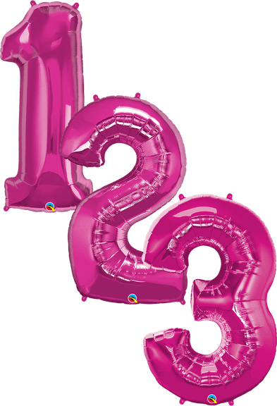 Hot Pink Balloon PNG