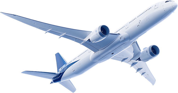 Flying Airplane PNG