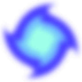 Blue Aura Circle PNG