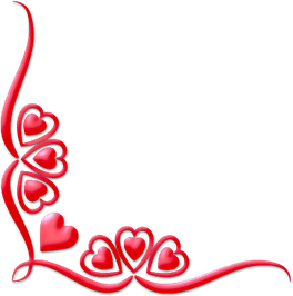 14 Feb Valentines Day Border PNG