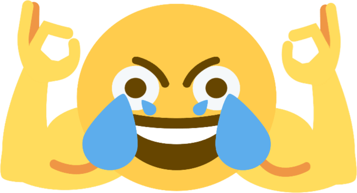 Laughing Pointing Emoji PNG
