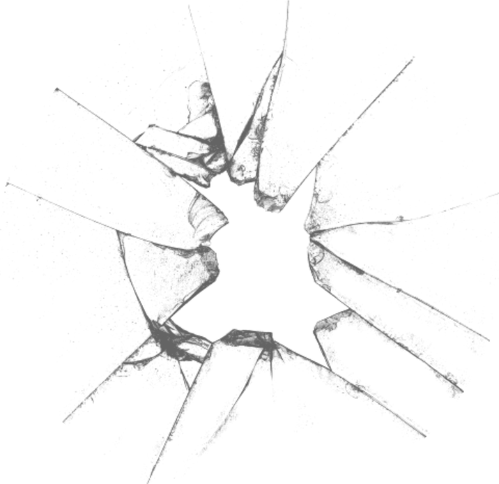 Cracked Glass PNG