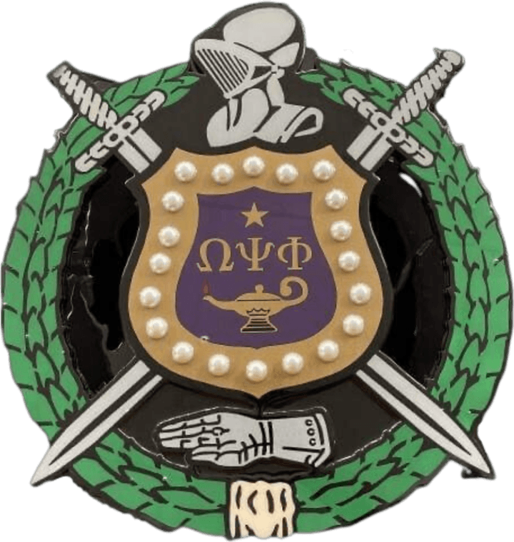 Omega Psi Phi Shield PNG