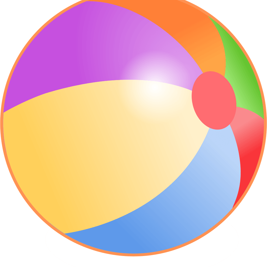Beach Ball PNG