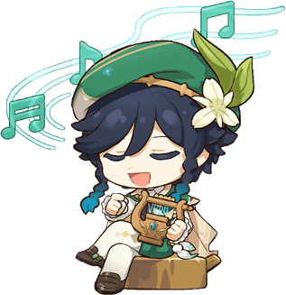 Venti Chibi PNG