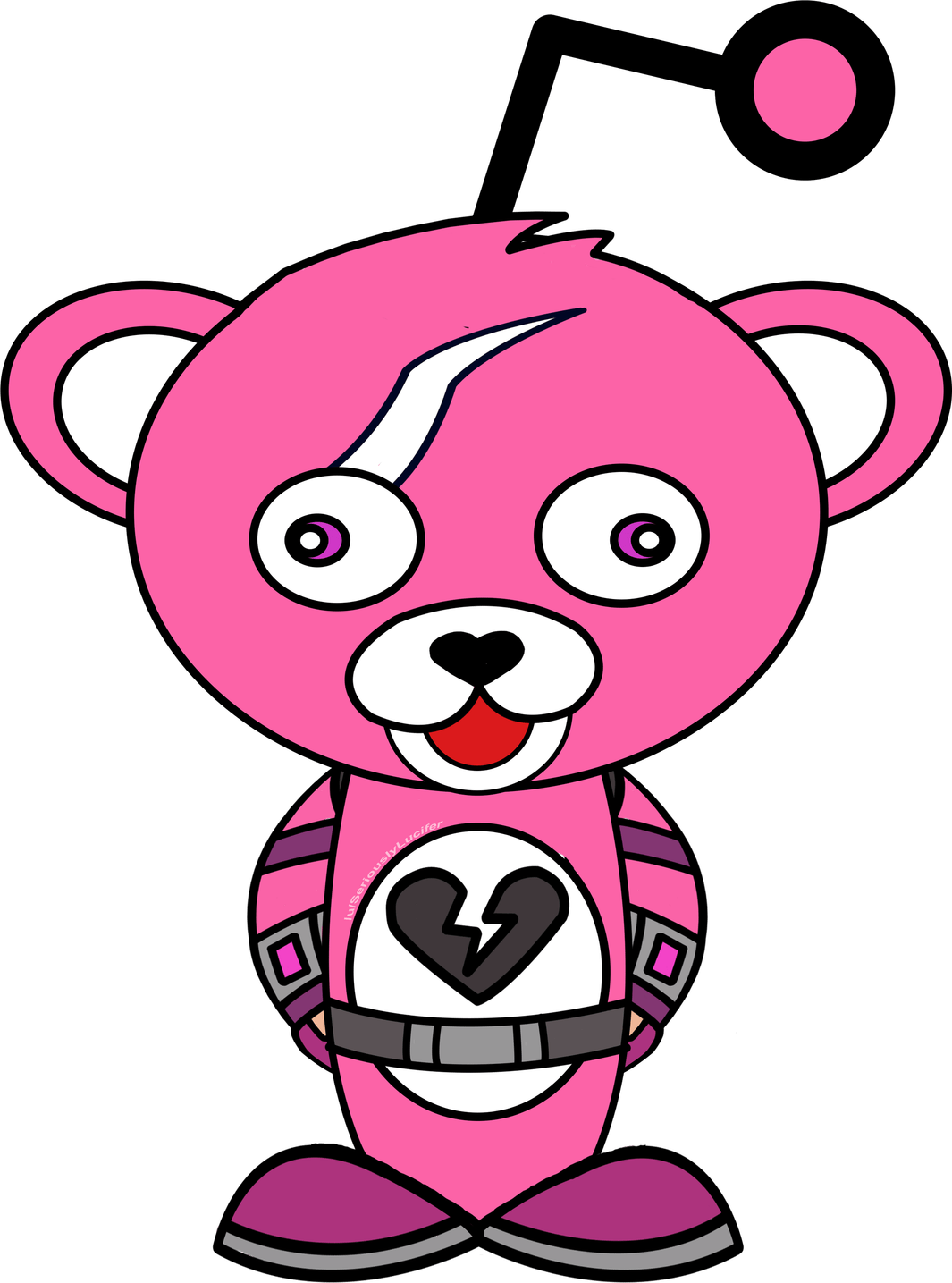 Fornite Cuddle Team Leader PNG