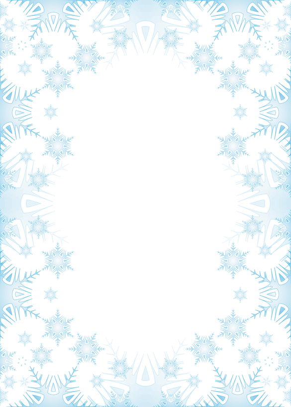 Frost Border PNG