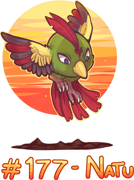 Natu Pokemon PNG