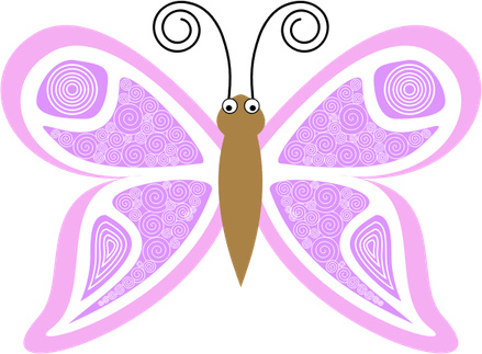 Pink Butterfly PNG