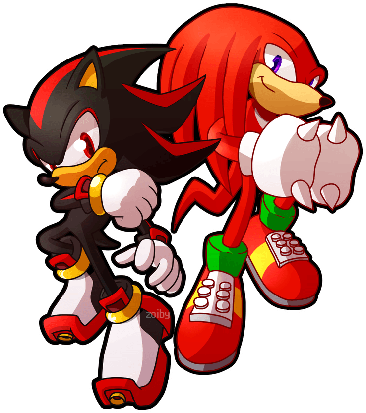 Knuckles Sonic PNG