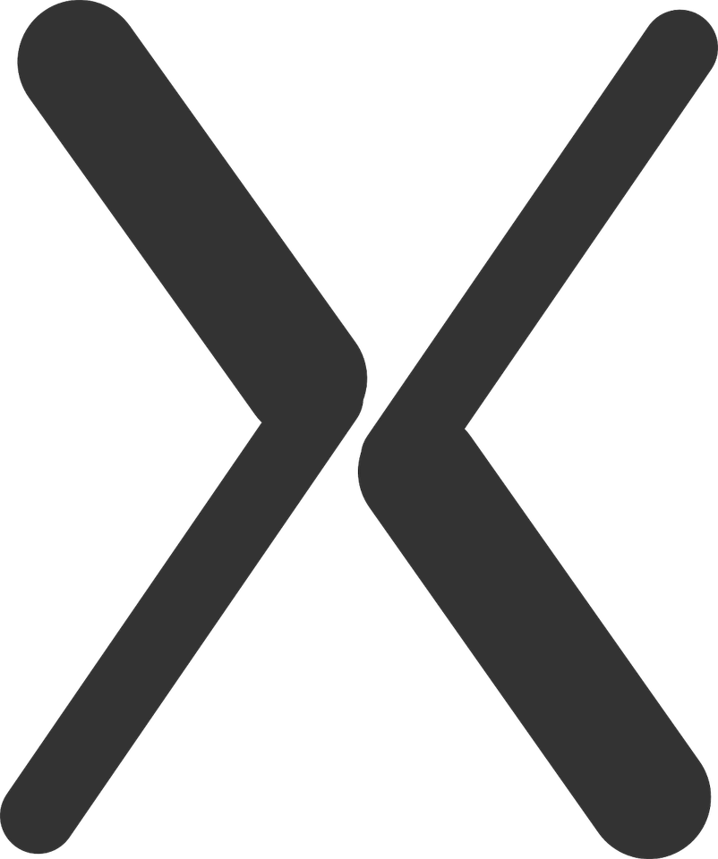 X Logo Black PNG