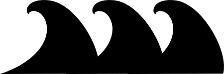 Black Wave PNG