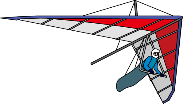 Hang Gliding PNG