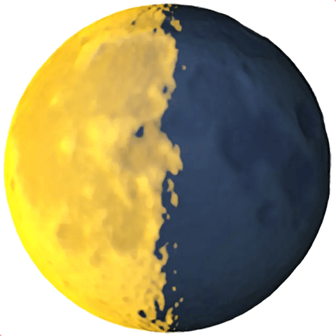 Moon Emoji PNG