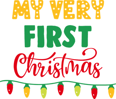 Babys First Christmas PNG
