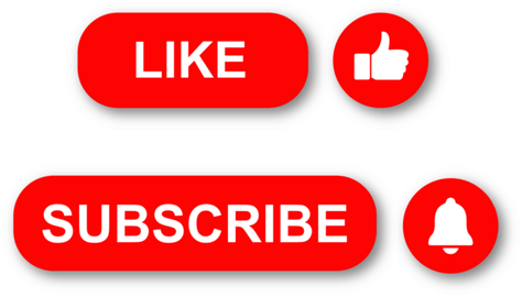 Like And Subscribe PNG