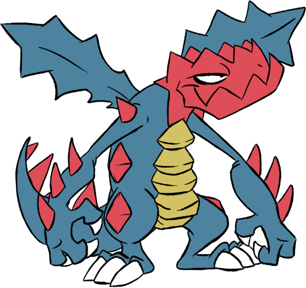 Druddigon Pokemon PNG