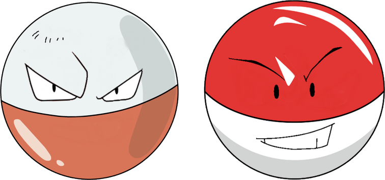 Voltorb Pokemon PNG
