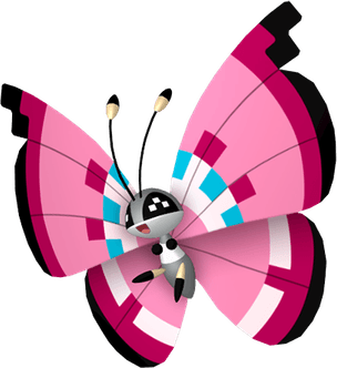 Vivillon Pokemon PNG