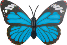 Flying Blue Butterfly PNG