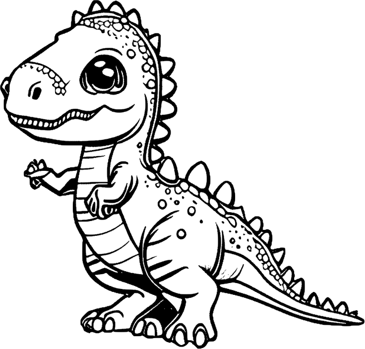 Dinosaur Christmas PNG