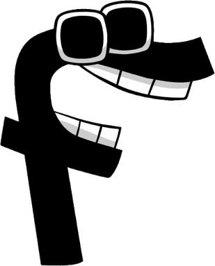 Alphabet Lore Letter F PNG